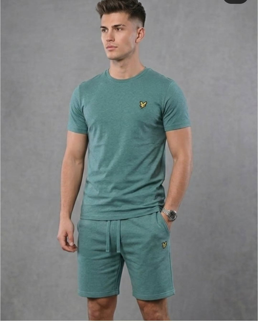 Lyle & Scott Muška Majica – Mint Zelena