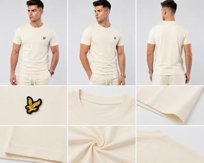 Lyle & Scott Muška Majica – Bež (Cream)