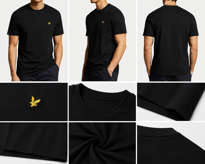 Lyle & Scott crna majica