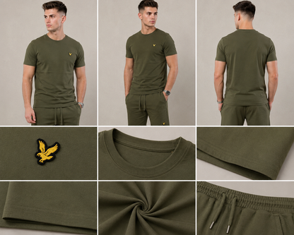 Lyle & Scott maslinasto zelena